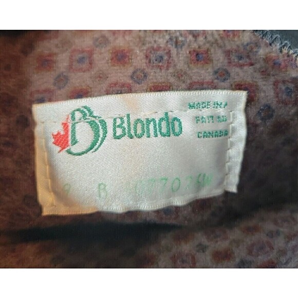 Blondo Womens Black Leather Waterproof Tall Riding Boots Size 9 B Made in Canada - Picture 11 of 12